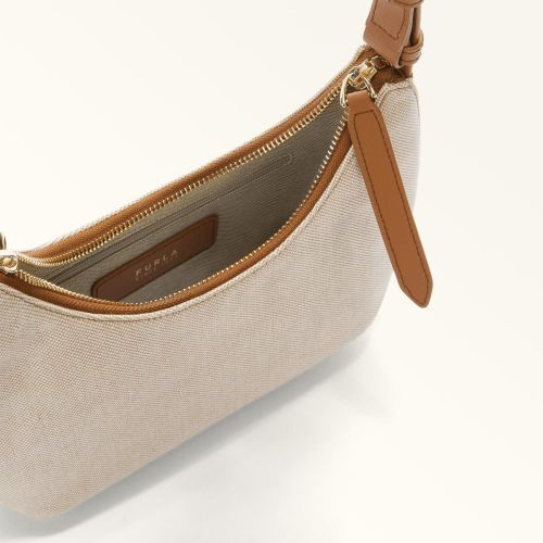 Furla Hand- en schoudertas Naturel dames (Goccia S Shoulder Bag WB01634-BX3542-333 - Goccia S Shoulder Bag WB01634-) - Rigi