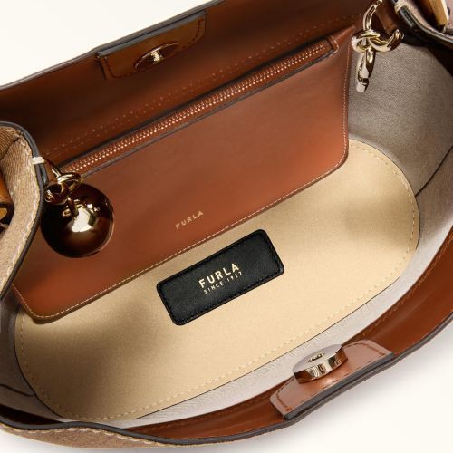 Furla Hand- en schoudertas Cognac dames (Sfera S Bucket WB01679-BX3924-4085S - Sfera S Bucket WB01679-BX3924-) - Rigi
