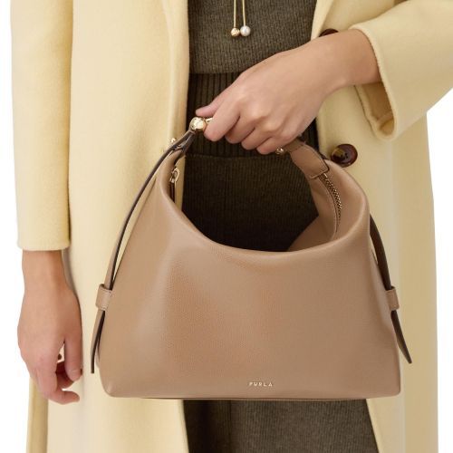 Furla Hand- en schoudertas Beige dames (Tonie M Hobo WB01964 A0023 4489S - Tonie M Hobo WB01964 A0023 448) - Rigi Furla Hand- en schoudertas Beige dames (Tonie M Hobo WB01964 A0023 4489S - Tonie M Hobo WB01964 A0023 448) - Rigi