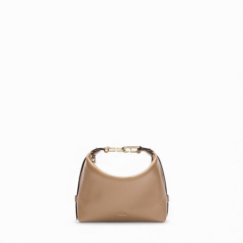 Furla Hand- en schoudertas Beige