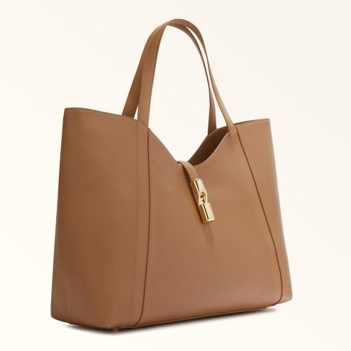 Furla Hand- en schoudertas Cognac dames (WB01498-BX3353-RY000 Goccia XL Hobo - WB01498-BX3353-RY000 Goccia XL) - Rigi