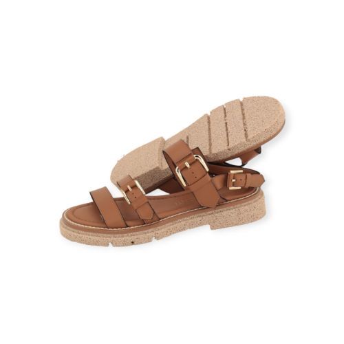 Gessica Monti 2029 dames sandaal in cognac leer. Gessica Monti 2029 dames sandaal in cognac leer.