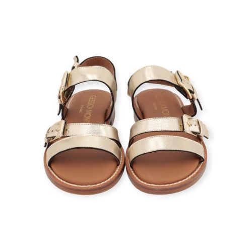 Gessica Monti 2029 dames sandaal in goud shinning leer. Gessica Monti 2029 dames sandaal in goud shinning leer.