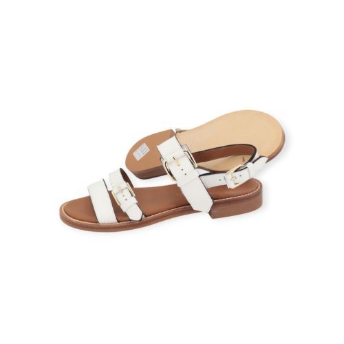 Gessica Monti 2029 dames sandaal in wit leer. Gessica Monti 2029 dames sandaal in wit leer.