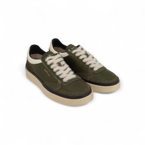 Ghoud Sneaker Groen heren (Pads Brushed Low PBLM-KP02 - Pads Brushed Low PBLM-KP02) - Rigi