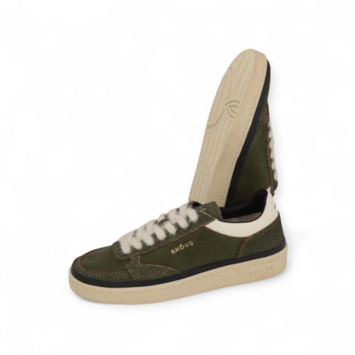 Ghoud Sneaker Groen heren (Pads Brushed Low PBLM-KP02 - Pads Brushed Low PBLM-KP02) - Rigi