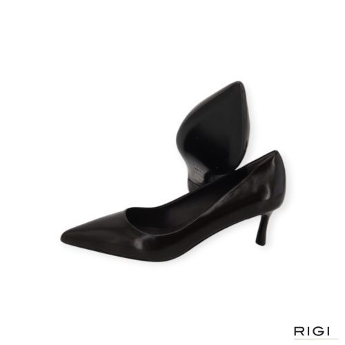 Gianmarco F. pump AW007 in bruin leer voor dames. Gianmarco F. pump AW007 in bruin leer voor dames.