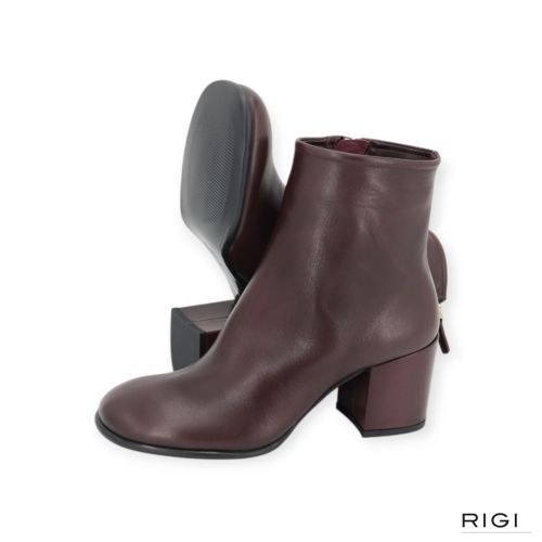 Gianmarco F. AW170 enkellaars in bordeaux leer voor dames. Gianmarco F. AW170 enkellaars in bordeaux leer voor dames.