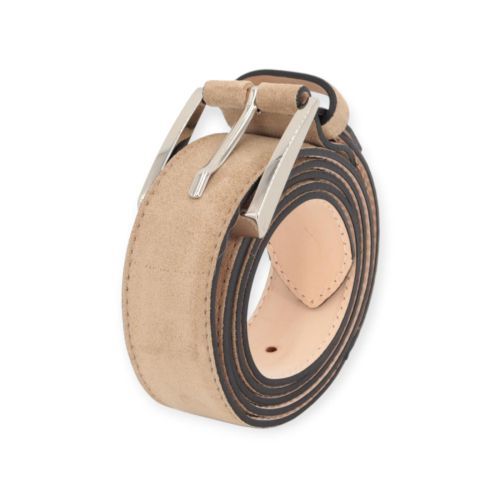 Riem van Giorgio voor heren in beige suède.