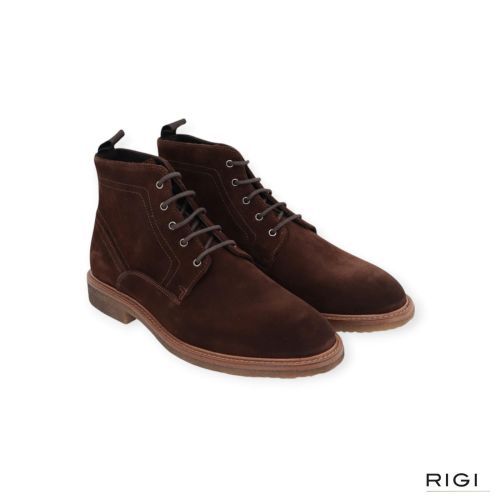Giorgio 36410/02 enkellaars in bruin suède voor heren Giorgio 36410/02 enkellaars in bruin suède voor heren