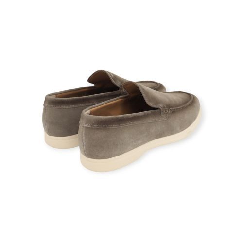 Giorgio mocassin in kaki suède voor heren.