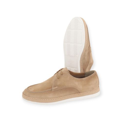 Giorgio veterschoen in beige suède voor heren. 
