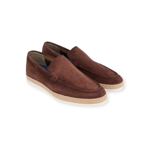 Giorgio mocassin in bruin suède voor heren.