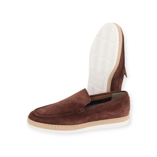 Giorgio mocassin in bruin suède voor heren.