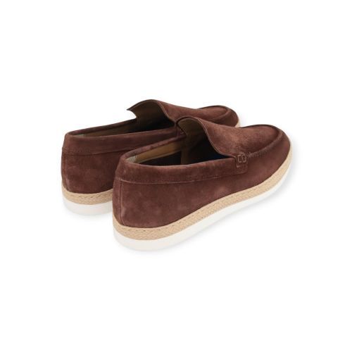 Giorgio mocassin in bruin suède voor heren.