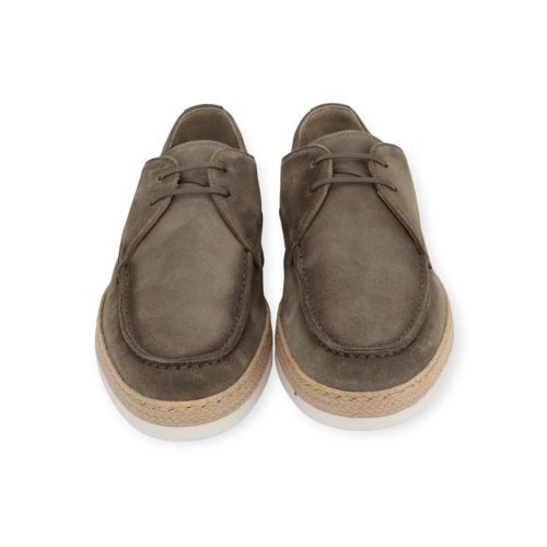 Giorgio veterschoen in kaki suède voor heren.