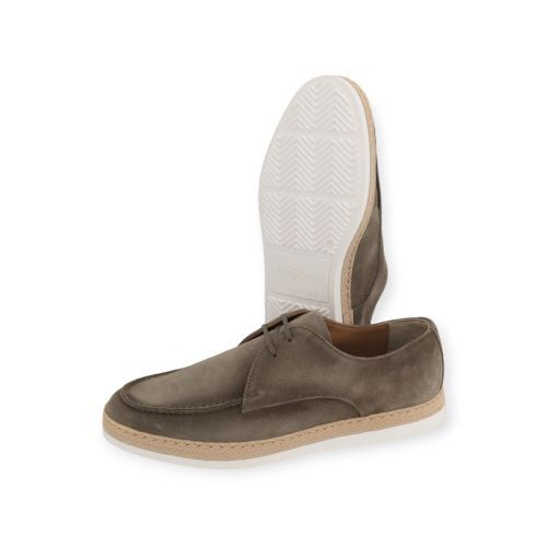 Giorgio veterschoen in kaki suède voor heren.