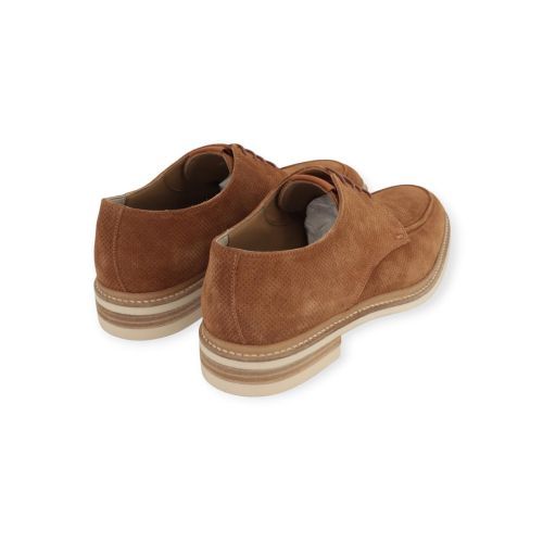 Giorgio veterschoen voor heren in cognac geprint suède.