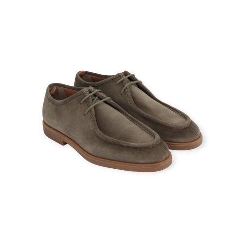 Giorgio veterschoen in kaki suède voor heren.
