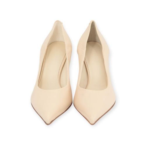 Guglielmo Rotta Alesia pump voor dames in licht geel (butter) leer. 