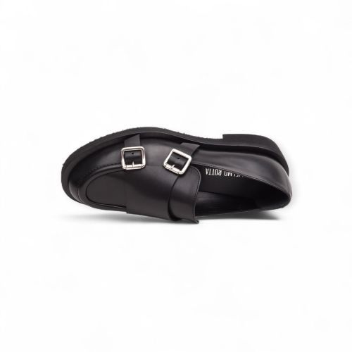 Guglielmo Rotta Mocassins - Loafers Zwart dames (Bayan - Bayan) - Rigi