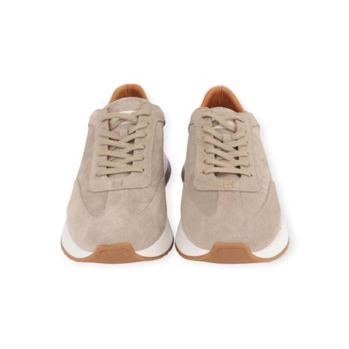 Hackett Rapid Chad sneaker in beige suède voor heren. Hackett Rapid Chad sneaker in beige suède voor heren.