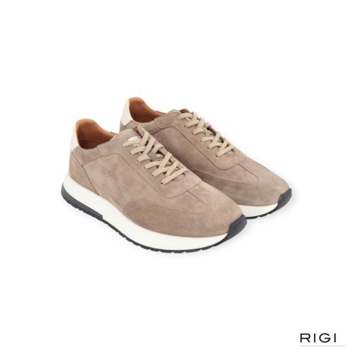 Hacket Rapid Chad heren sneaker in het beige / taupe suede leer. Hacket Rapid Chad heren sneaker in het beige / taupe suede leer.