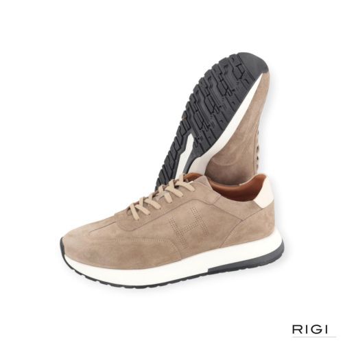 Hacket Rapid Chad heren sneaker in het beige / taupe suede leer. Hacket Rapid Chad heren sneaker in het beige / taupe suede leer.
