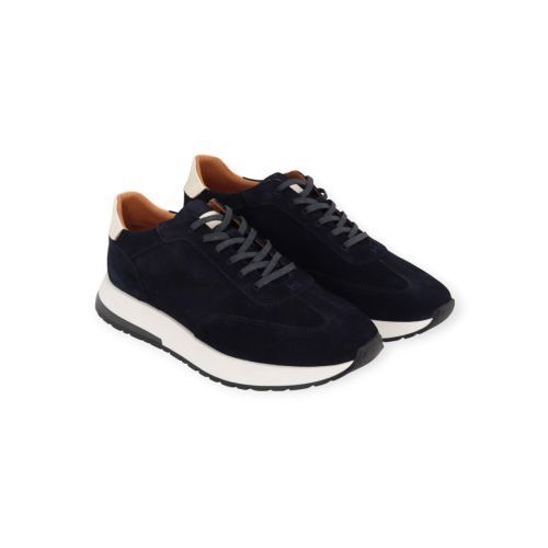 Hackett Rapid Chad sneaker in blauw suède voor heren. Hackett Rapid Chad sneaker in blauw suède voor heren.