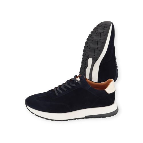 Hackett Rapid Chad sneaker in blauw suède voor heren. Hackett Rapid Chad sneaker in blauw suède voor heren.