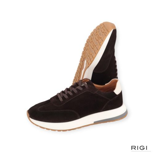 Hacket Rapid Chad heren sneaker in het bruin suede leer. Hacket Rapid Chad heren sneaker in het bruin suede leer.