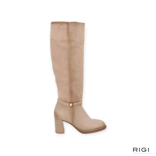 Hispanitas Laarzen Taupe
