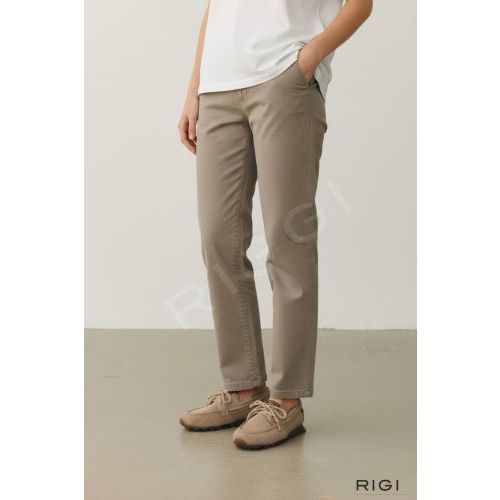 Hispanitas Zinnia HI264908 veterschoen in taupe, beige suède voor dames. 