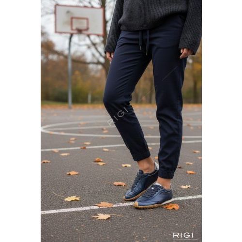 Hoff Bridge Metallics Blue sneaker in blauw metallic leer voor dames. 