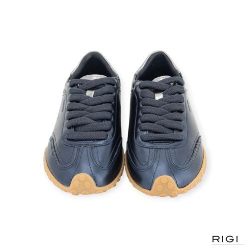 Hoff Bridge Metallics Blue sneaker in blauw metallic leer voor dames. 