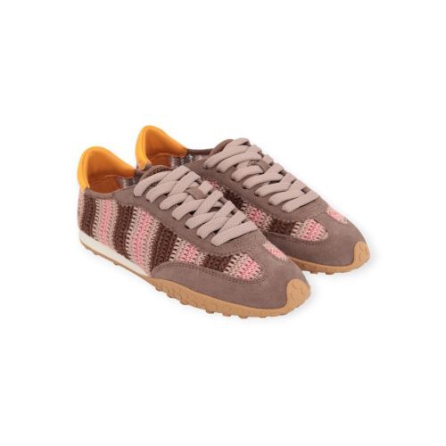 Hoff Bridge Woven sneaker voor dames in bruin. Hoff Bridge Woven sneaker voor dames in bruin.