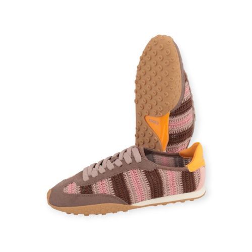 Hoff Bridge Woven sneaker voor dames in bruin. Hoff Bridge Woven sneaker voor dames in bruin.