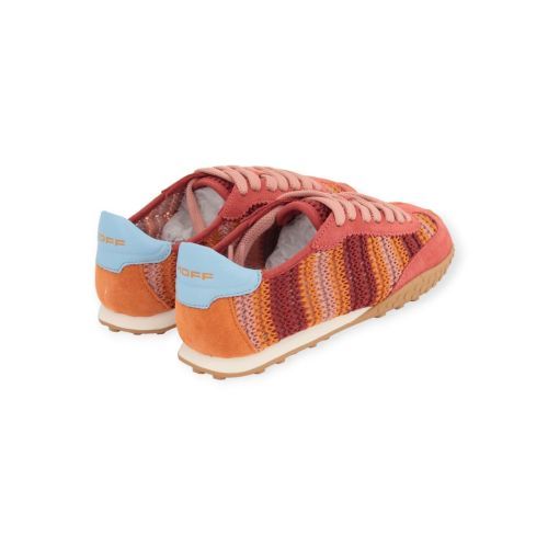 Hoff Bridge Woven sneaker voor dames in coral. Hoff Bridge Woven sneaker voor dames in coral.