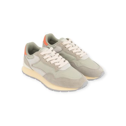 Hoff City Retro sneaker in groen voor dames en heren. Hoff City Retro sneaker in groen voor dames en heren.