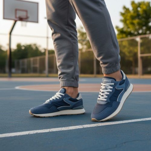 Hoff City sneaker in blauw voor dames en heren. Hoff City sneaker in blauw voor dames en heren.