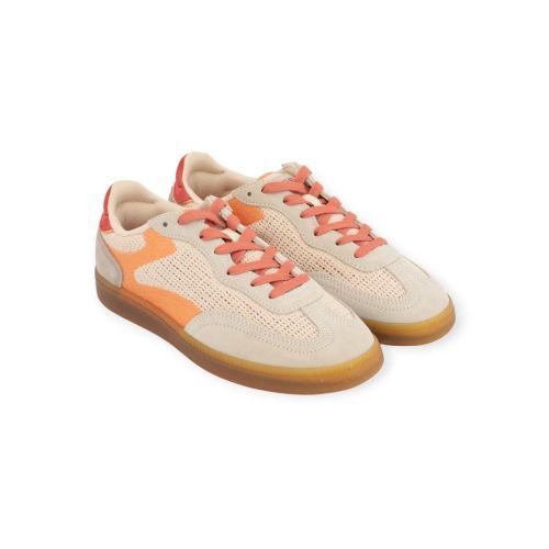 Hoff Park Crochet sneaker voor dames in oranje.