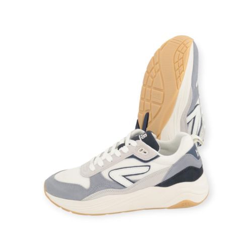 Hub Glide S43 sneaker voor heren in blauw suède. Hub Glide S43 sneaker voor heren in blauw suède.