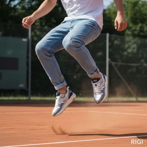 Hub Glide S43 sneaker voor heren in blauw suède. Hub Glide S43 sneaker voor heren in blauw suède.