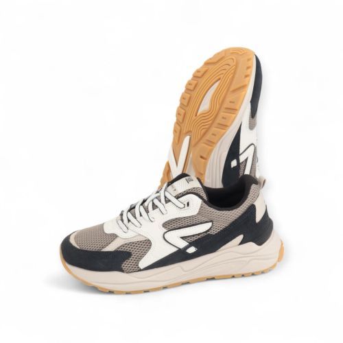 Hub Sneaker Taupe heren (Grid M37 - Grid M37) - Rigi