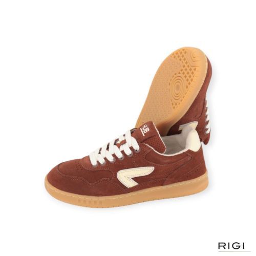 Hub Vancouver dames sneaker in cognac / brick kleur suede. Hub Vancouver dames sneaker in cognac / brick kleur suede.
