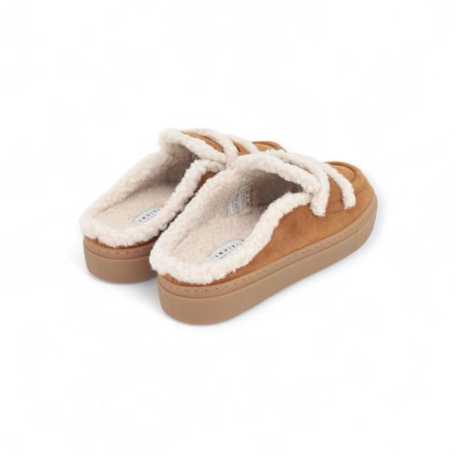 Inuikii Slipper - Muiltje  Cognac dames (Mule Wool 1004.017.0011.150 - Mule Wool 1004.017.0011.150) - Rigi