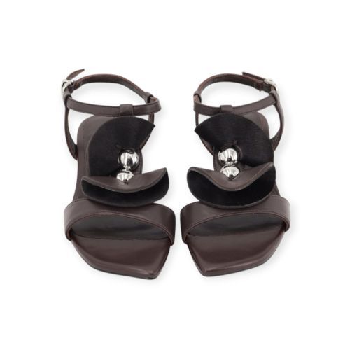 Jeannot sandaal in bruin leer voor dames.