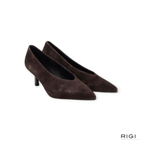 Jeannot BJ568B pump in bruin suède voor dames. Jeannot BJ568B pump in bruin suède voor dames.