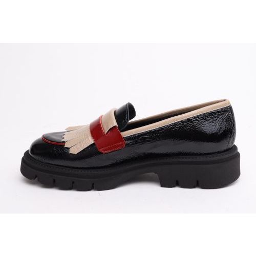 Jhay Mocassins - Loafers Zwart dames (8020 - 8020) - Rigi