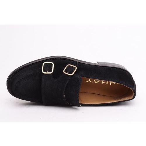 Jhay Mocassins - Loafers Zwart dames (8022 - 8022) - Rigi